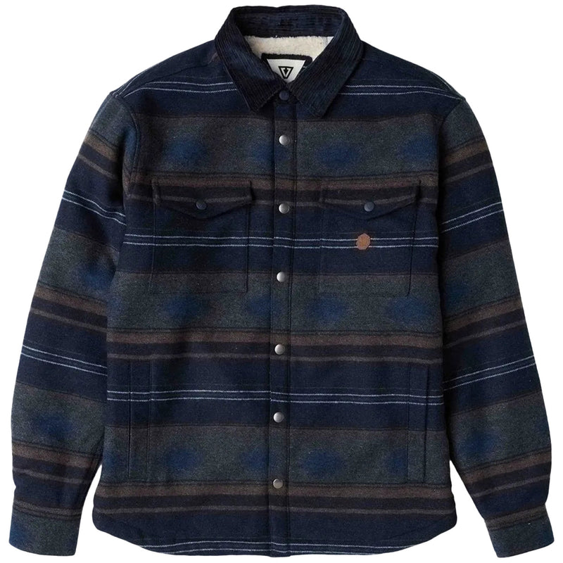 Load image into Gallery viewer, Vissla Wolf Sherpa Snap-Button Shirt Jacket 1
