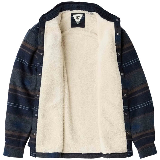 Vissla Wolf Sherpa Snap-Button Shirt Jacket 3