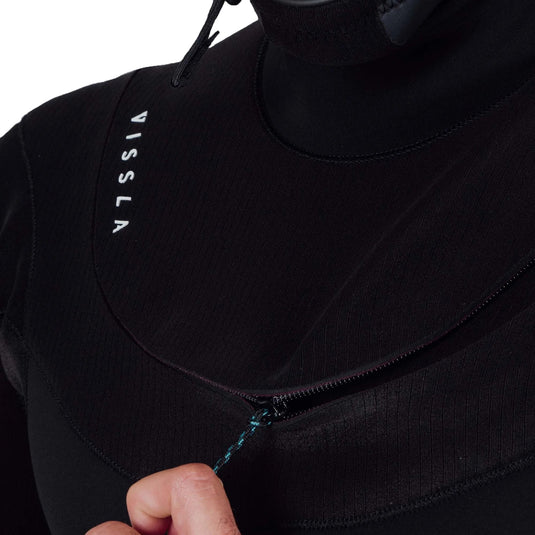 Vissla New Seas 5/4 Hooded U-Zip Wetsuit 9
