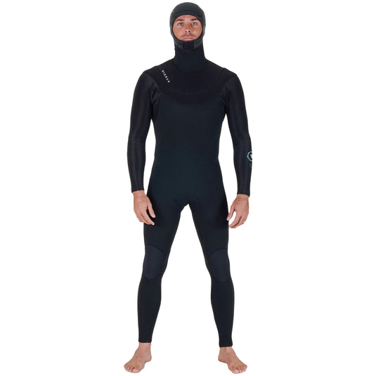 Vissla New Seas 4/3 Hooded U-Zip Wetsuit 1