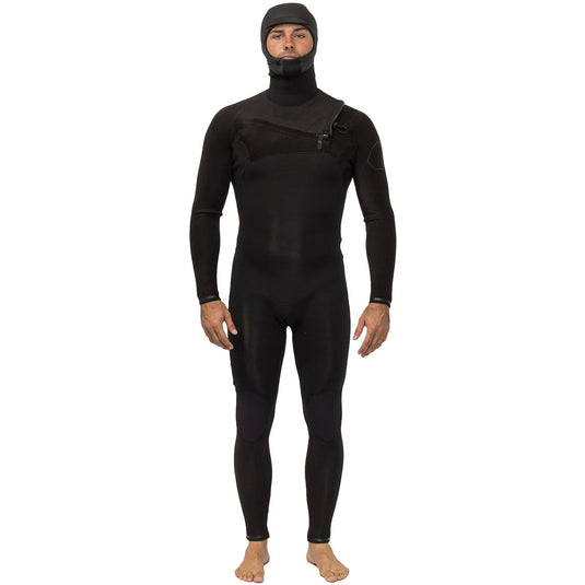 Vissla High Seas II 4/3 Hooded Chest-Zip Wetsuit 1