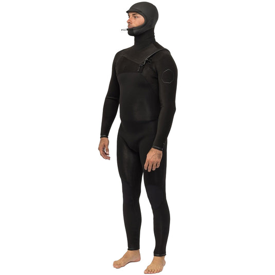 Vissla High Seas II 4/3 Hooded Chest-Zip Wetsuit 3