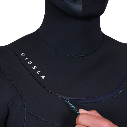 Vissla New Seas 5/4 Hooded U-Zip Wetsuit 8