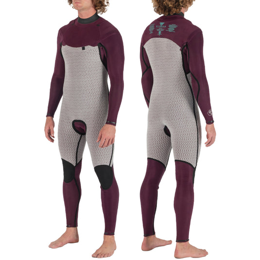 Vissla New Seas 5/4 Hooded U-Zip Wetsuit 9