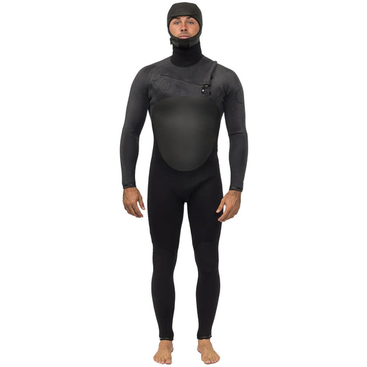 Vissla High Seas II 5/4 Hooded Chest-Zip Wetsuit 4