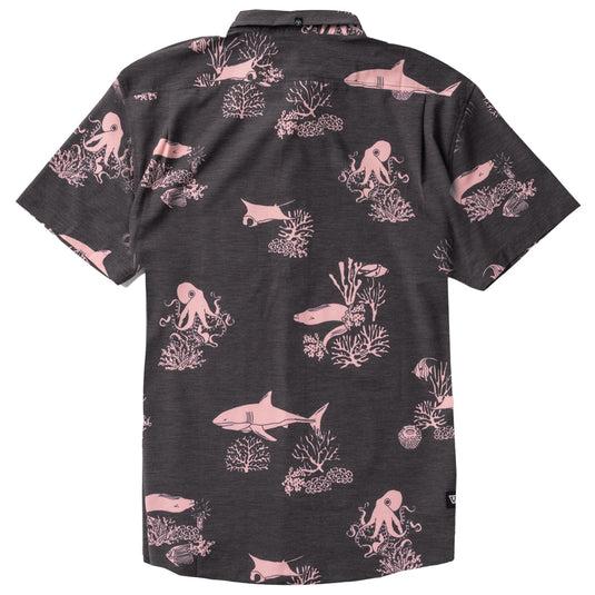 Vissla Mega Lab Hybrid Eco Short Sleeve Button-Up Shirt 2