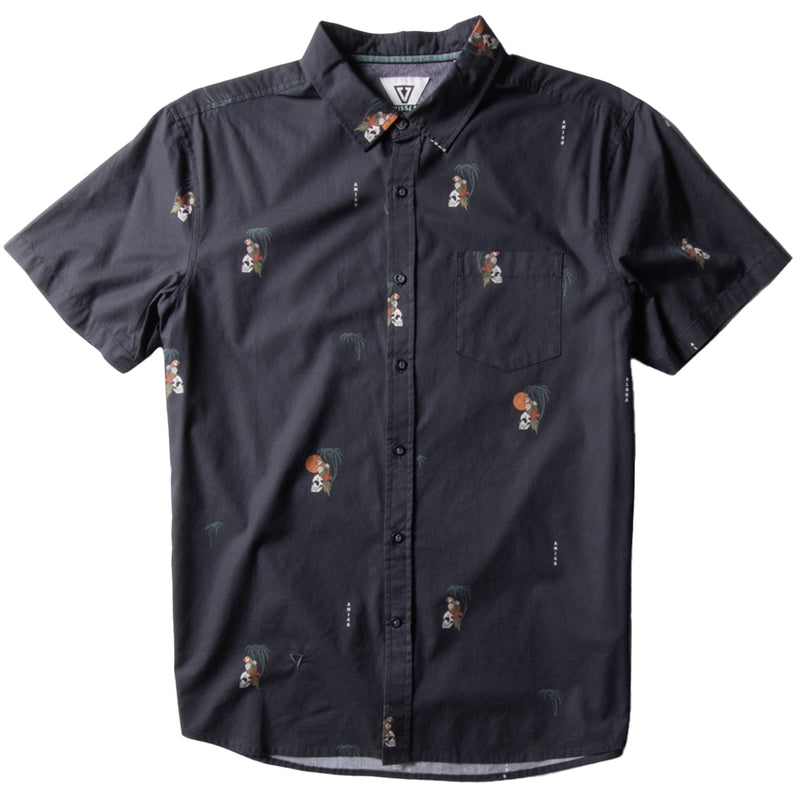 Load image into Gallery viewer, Vissla Parrodise Eco Short Sleeve Button-Up Shirt 1
