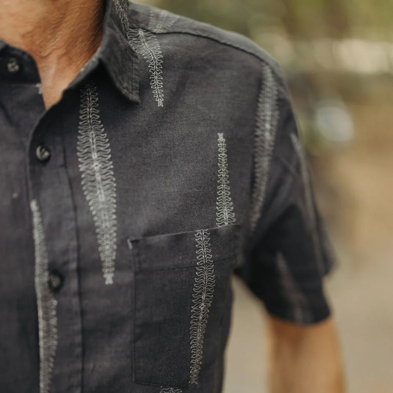 Load image into Gallery viewer, Vissla Seaside Eco Short Sleeve Button-Up Shirt 4
