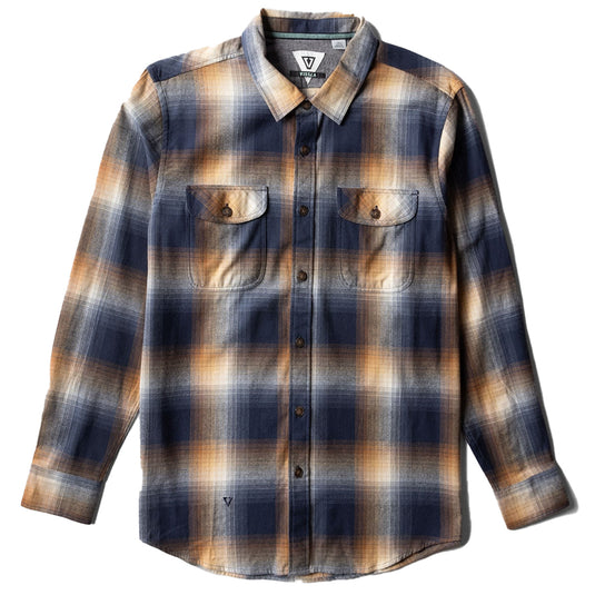 Vissla Central Coast Eco Long Sleeve Button-Up Flannel Shirt • 2024 1