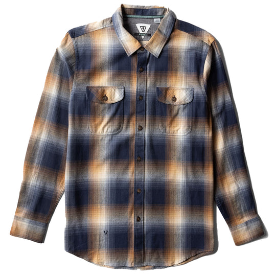 Vissla Central Coast Eco Long Sleeve Button-Up Flannel Shirt • 2024