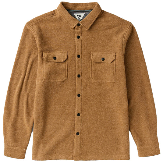 Vissla Looper Terry Eco Long Sleeve Button-Up Shirt • 2025 1