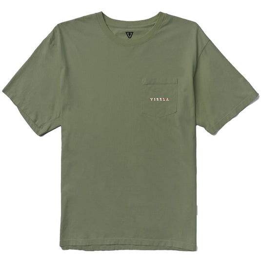 Vissla Skull Island Premium Organic Pocket T-Shirt 1