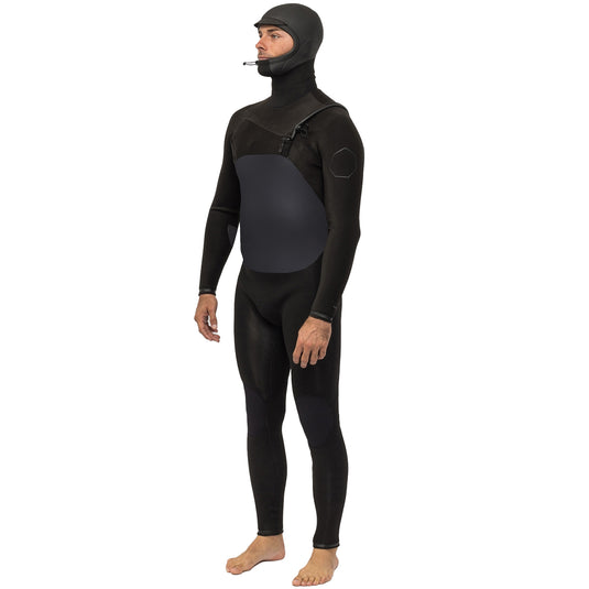 Vissla High Seas II 5/4 Hooded Chest-Zip Wetsuit 3