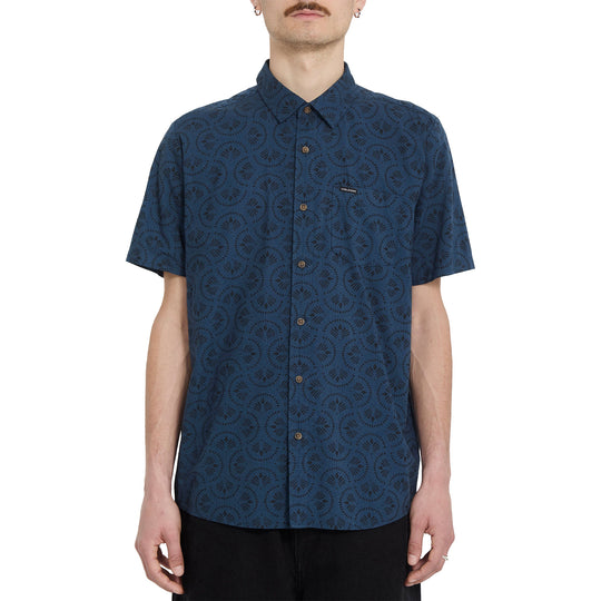 Volcom Scaler Stone Short Sleeve Button-Up Shirt