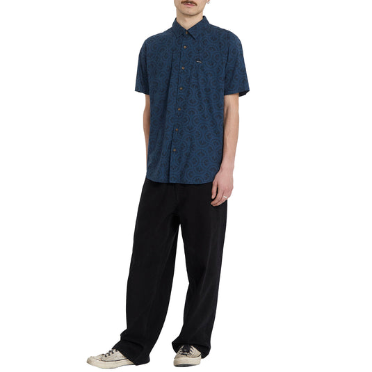 Volcom Scaler Stone Short Sleeve Button-Up Shirt 5