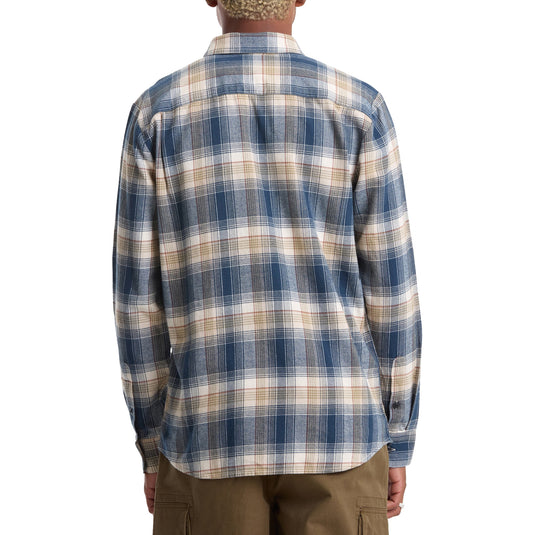 Volcom Caden Plaid Long Sleeve Button-Up Flannel Shirt 2