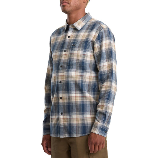 Volcom Caden Plaid Long Sleeve Button-Up Flannel Shirt 3