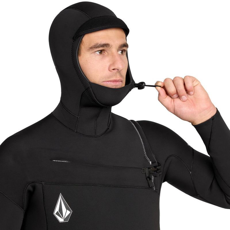 Load image into Gallery viewer, Volcom Modulator 4/3 Hooded Chest-Zip Wetsuit 5
