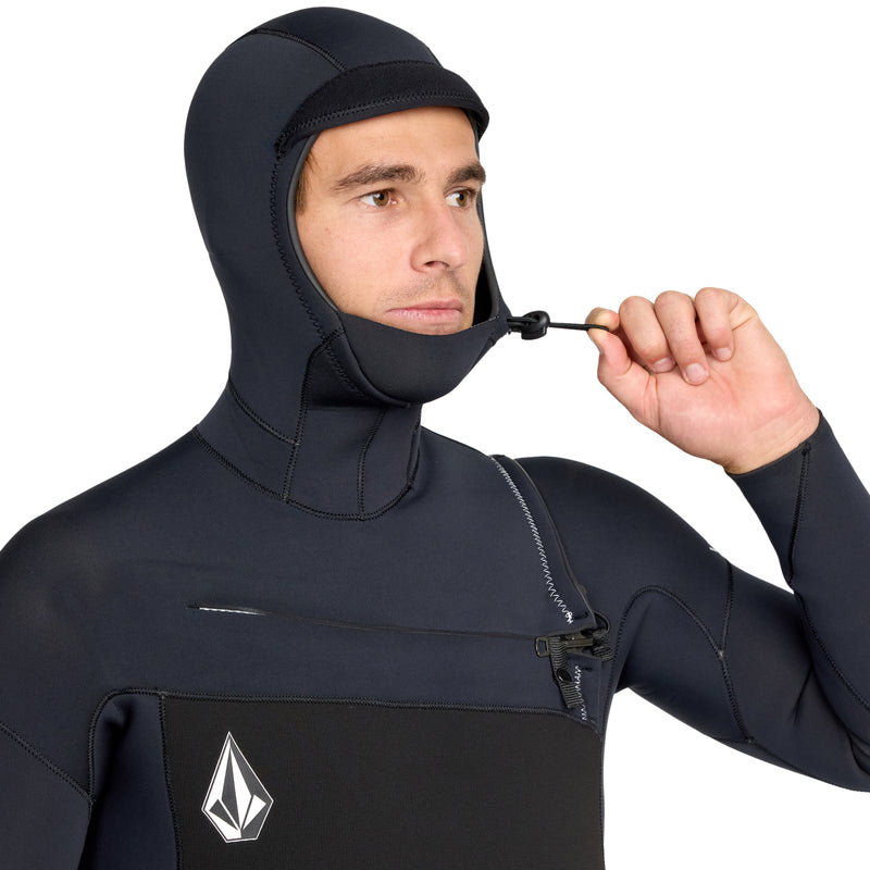 Load image into Gallery viewer, Volcom Modulator 5/4/3 Hooded Chest-Zip Wetsuit 5
