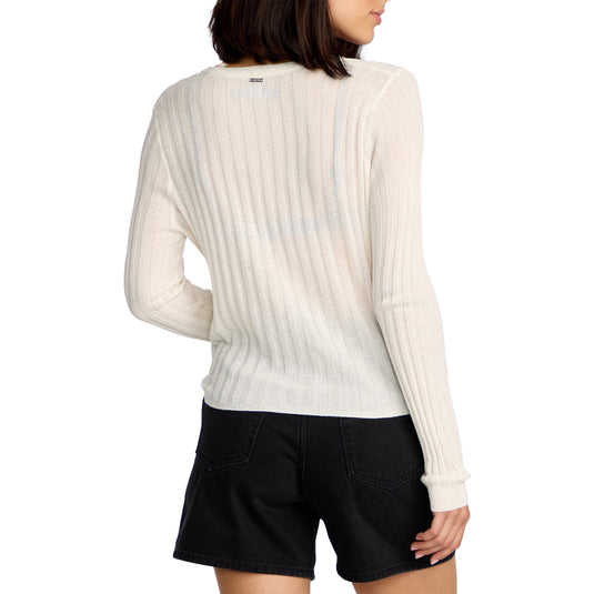 Volcom Women's Pulp Stitchin Cardi Sweater 2