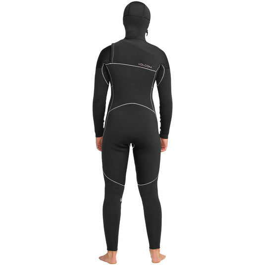 Volcom Women's Modulator 5/4 Hooded Chest-Zip Wetsuit 2