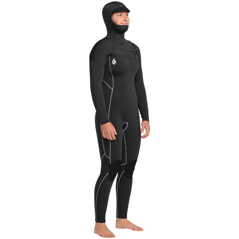 Load image into Gallery viewer, Volcom Women's Modulator 5/4 Hooded Chest-Zip Wetsuit 3
