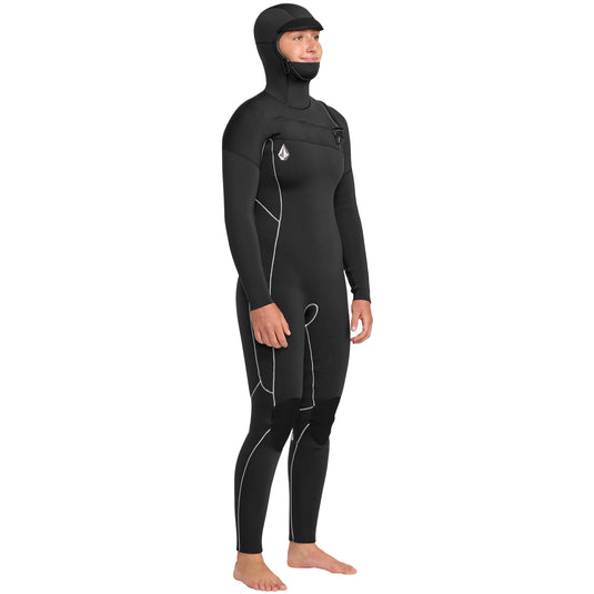 Volcom Women's Modulator 5/4 Hooded Chest-Zip Wetsuit 3