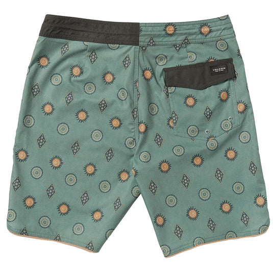 Volcom Mister Fib Scallop Stoney Trunks 19" Boardshorts 2