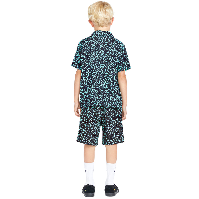 Load image into Gallery viewer, Volcom Youth Little Boys Asphalt Beach 12" Boardshorts 4
