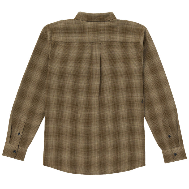 Load image into Gallery viewer, Volcom Shadowstone Long Sleeve Button-Up Flannel Shirt 2
