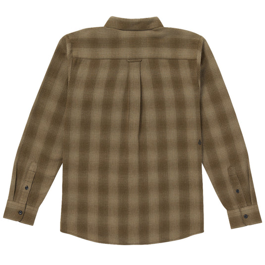 Volcom Shadowstone Long Sleeve Button-Up Flannel Shirt 2