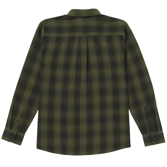 Volcom Shadowstone Long Sleeve Button-Up Flannel Shirt - Wintermoss 2