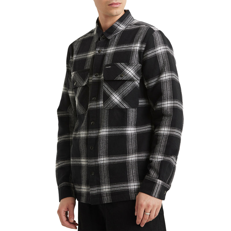 Load image into Gallery viewer, Volcom Wilderstone Long Sleeve Button-Up Flannel 5
