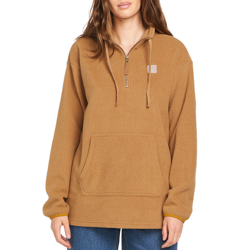 Load image into Gallery viewer, Volcom Women's Pheelin Phresh Mock Neck Sweatshirt 1
