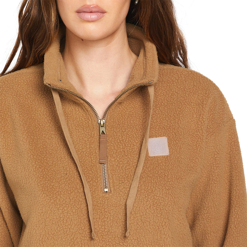 Load image into Gallery viewer, Volcom Women's Pheelin Phresh Mock Neck Sweatshirt 3
