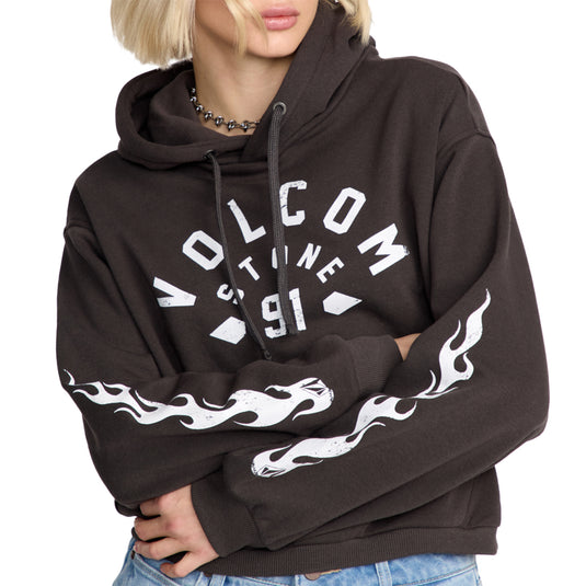 Volcom Women's 1991 Mini Pullover Hoodie 4