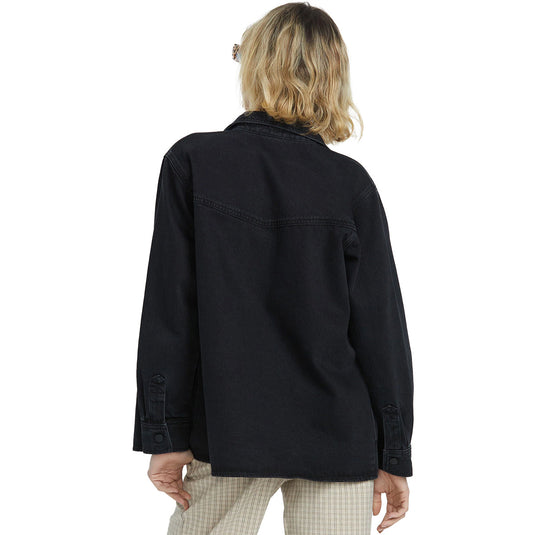 Volcom Women's Chill Trap 2 Denim Jacket 3