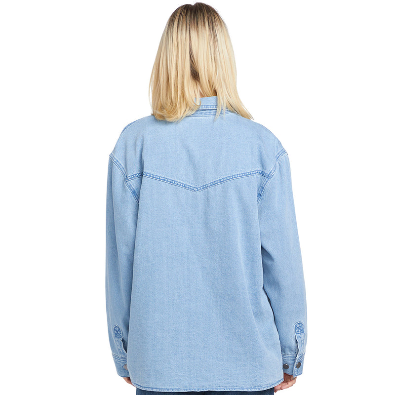 Load image into Gallery viewer, Volcom Women's Chill Trap Shacket Jacket 3
