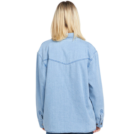 Volcom Women's Chill Trap Shacket Jacket 3