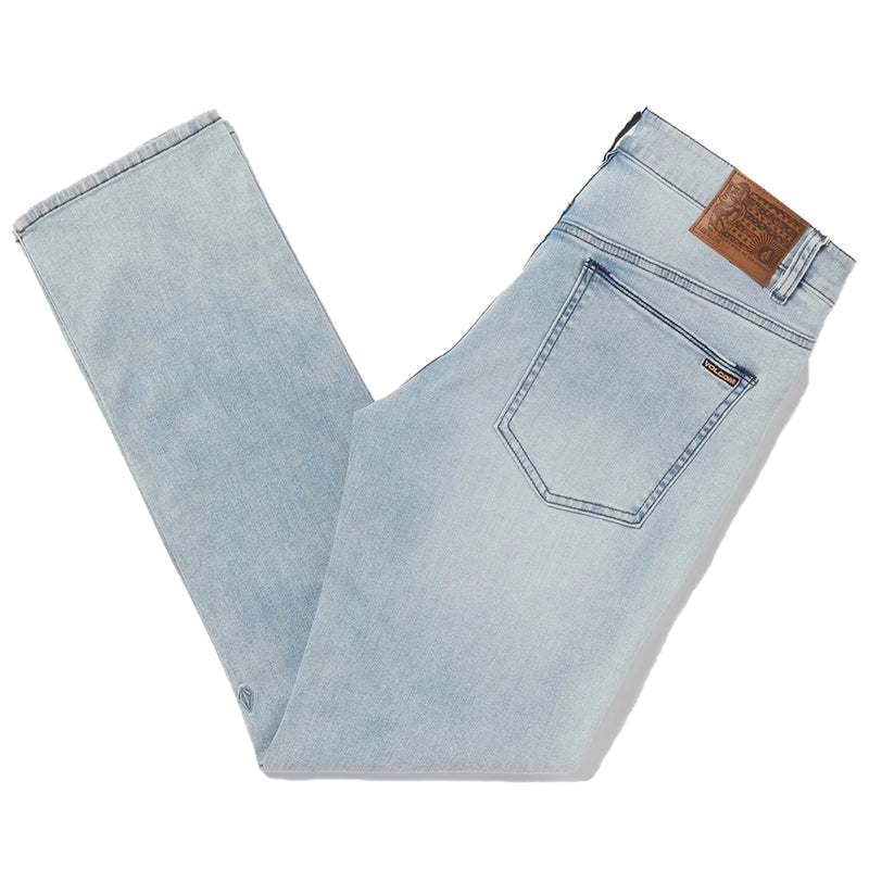 Load image into Gallery viewer, Volcom Solver Modern Fit Denim Jeans - Powder Blue 2
