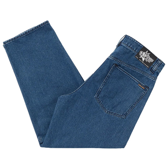Volcom Entertainment Noa Deane Loose Tapered Fit Denim Jeans 2