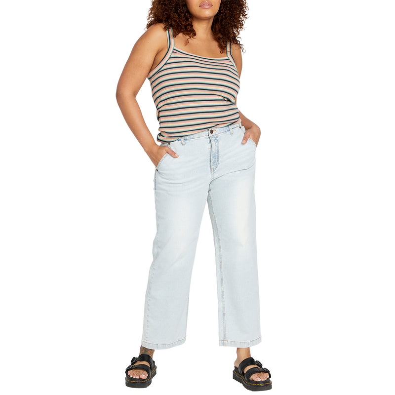 Load image into Gallery viewer, Volcom Women's 1991 Stoned Low Rise Jeans 5
