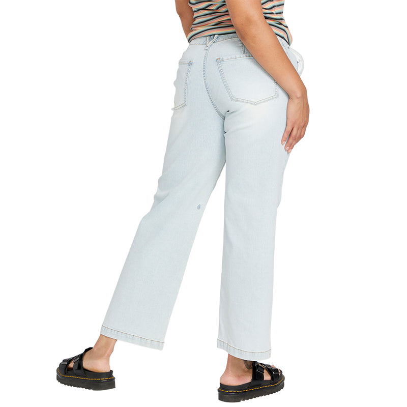 Load image into Gallery viewer, Volcom Women's 1991 Stoned Low Rise Jeans 8

