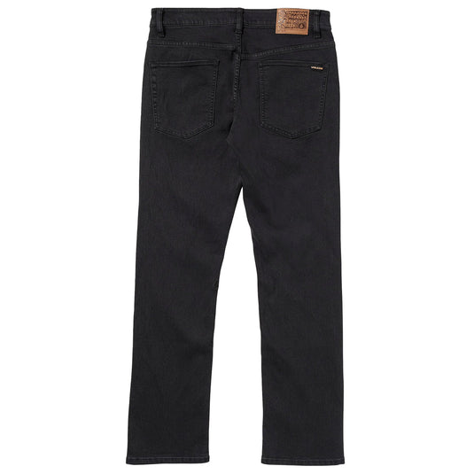 Volcom Solver Modern Fit Denim Jeans - Black Out 2