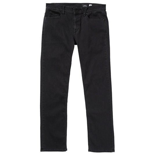 Volcom Solver Modern Fit Denim Jeans - Black Out 1