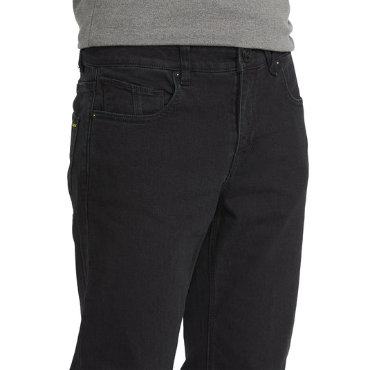 Volcom Solver Modern Fit Denim Jeans - Black Out 7