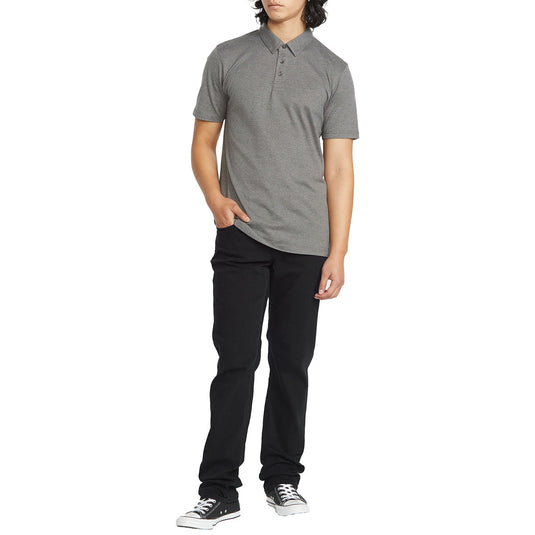 Volcom Solver Modern Fit Denim Jeans - Black Out 6
