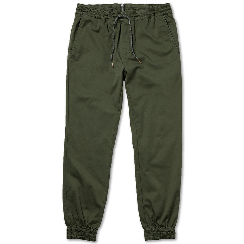 Load image into Gallery viewer, Volcom Frickin' Slim Jogger Pants - Dark Green 1
