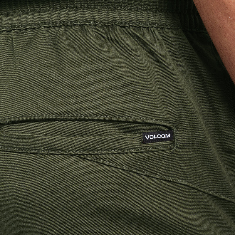 Load image into Gallery viewer, Volcom Frickin' Slim Jogger Pants - Dark Green 7

