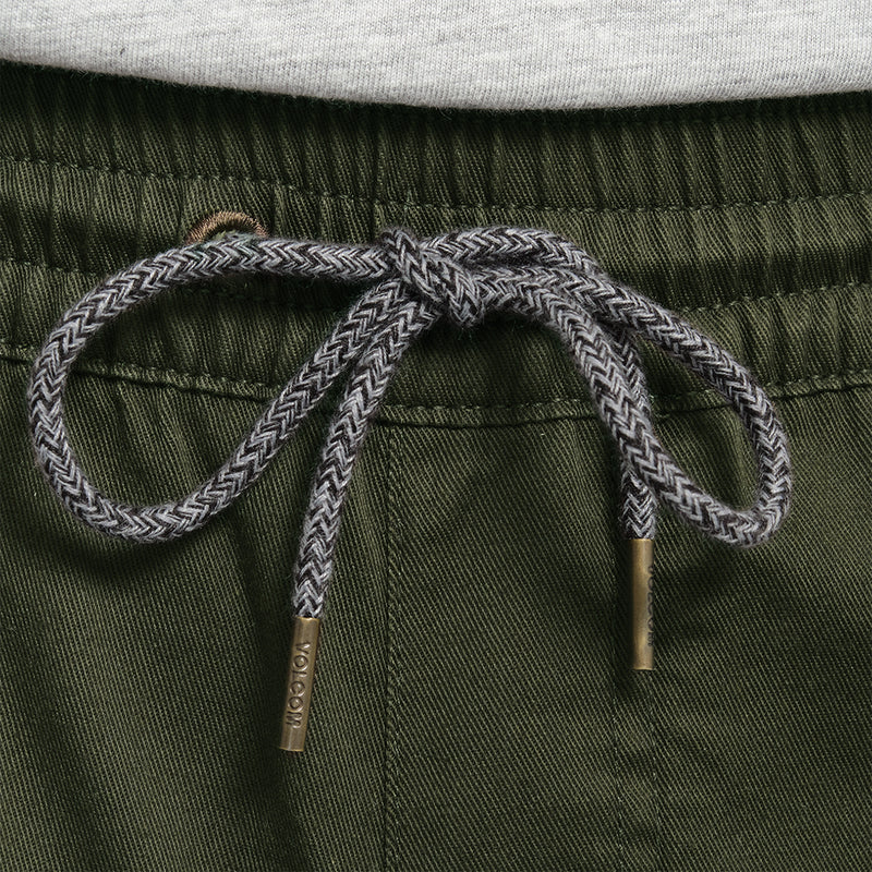 Load image into Gallery viewer, Volcom Frickin' Slim Jogger Pants - Dark Green 6
